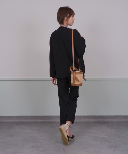 GAIMO（ガイモ）の「【GAIMO/ガイモ】エスパドリーユ 　ウェッジサンダル（サンダル・レディース・ブラック/グレー・36/37/38/39）」の14枚目の写真