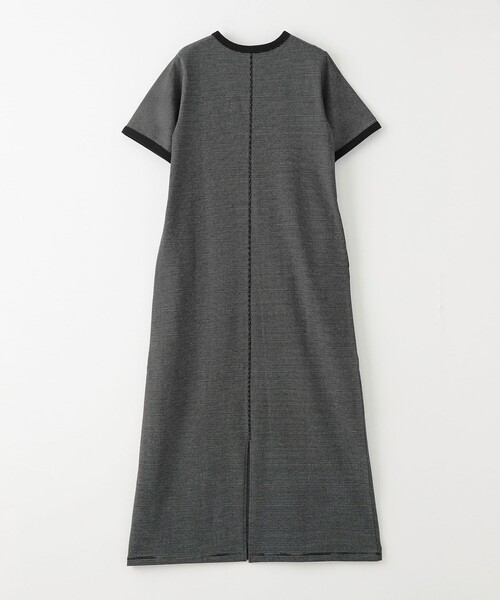 CITEN（シテン）の「＜CITEN＞ボーダートリムハーフスリーブワンピース（ワンピース・レディース・ネイビー/ブラック/イエロー・S/M）」の13枚目の写真