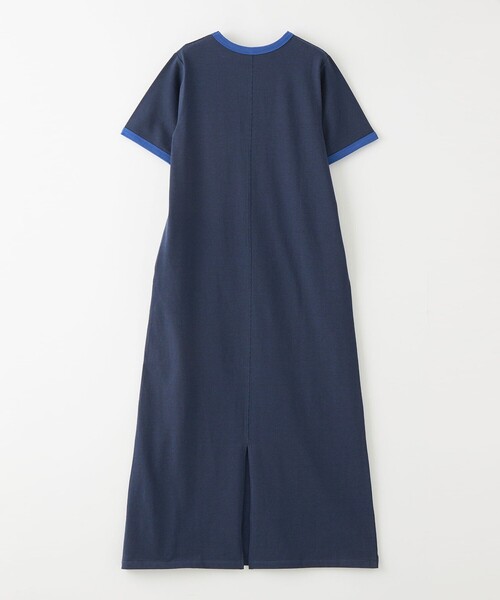 CITEN（シテン）の「＜CITEN＞ボーダートリムハーフスリーブワンピース（ワンピース・レディース・ネイビー/ブラック/イエロー・S/M）」の22枚目の写真