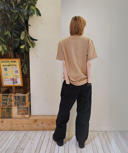 Romon(ロマン)の「Romon Organic Cotton T-shirts(R)(Tシャツ/カットソー・レディース・ブラック/ライトオリーブ/ダークネイビー/カーキ系1・M/L/XL)」の17枚目の写真