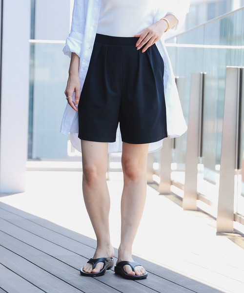 B:MING by BEAMS（ビーミングバイビームス）の「【NAVYS掲載 / 水陸両用】ランド アンド ウォーター ハーフ パンツ（S～M）（その他パンツ・レディース・ブラック/オリーブ・MEDIUM/SMALL）」の6枚目の写真