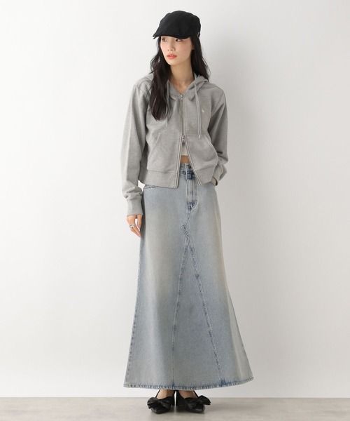 Heather（ヘザー）の「【POLO BCS(ポロ・ビーシーエス)】WZIPフーディ　323286（パーカー・レディース・オートミール/ネイビー/グレー・FREE）」の7枚目の写真