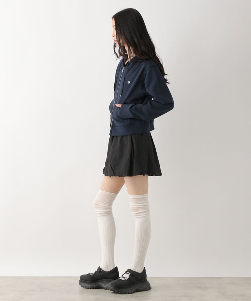 Heather（ヘザー）の「【POLO BCS(ポロ・ビーシーエス)】WZIPフーディ　323286（パーカー・レディース・オートミール/ネイビー/グレー・FREE）」の12枚目の写真