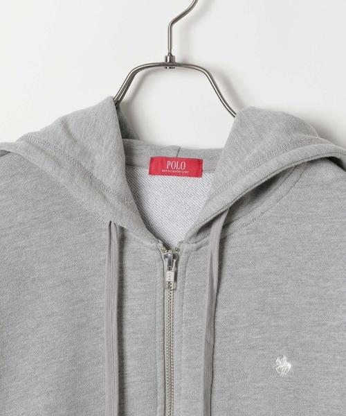 Heather（ヘザー）の「【POLO BCS(ポロ・ビーシーエス)】WZIPフーディ　323286（パーカー・レディース・オートミール/ネイビー/グレー・FREE）」の18枚目の写真