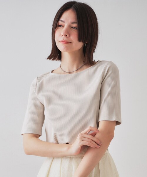 トップス　ろくsama nanamica / ナナミカ | Regular Collar Stripe Wind Shirt - Sax