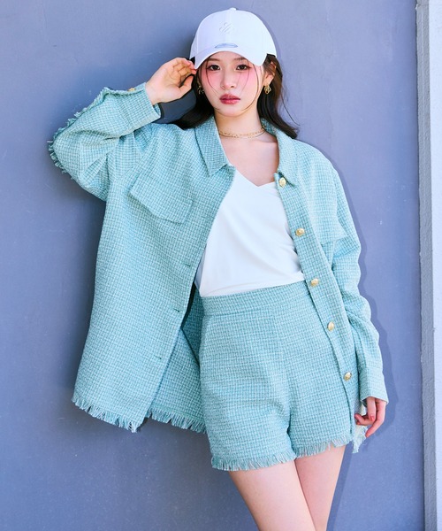 【美品】ロイヤルパーティー ジャケット 前開き ツイード おしゃれ 上品 03_011.jpg?img_width=750