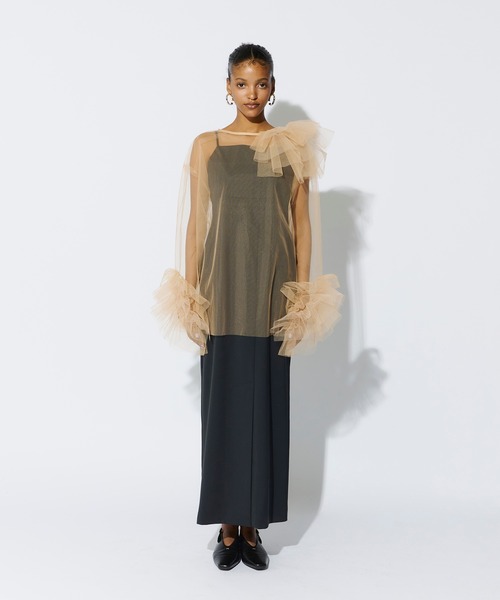 blooming tulle dress / ブルーミングチュールドレス / 2点 blooming tulle dress / ブルーミングチュールドレス / 2点