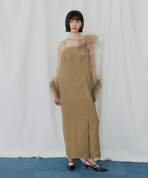 ANDRESD アンドレスド blooming tulle dress セール】ブルーミングチュールドレス / blooming tulle dress（ドレス