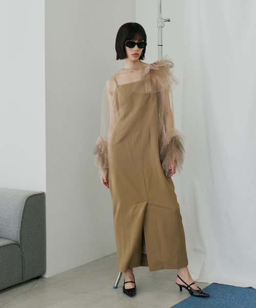 セール】ブルーミングチュールドレス / blooming tulle dress（ドレス