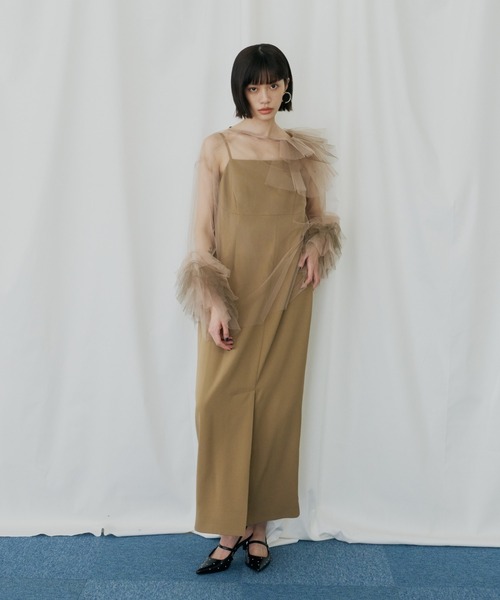 スーツ・フォーマル・ドレス andresd blooming tulle dress ブルーミングチュールドレス / blooming tulle dress（ドレス