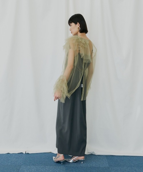 ブルーミングチュールドレス / blooming tulle dress（ドレス