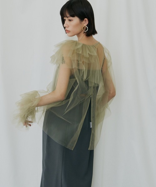 ブルーミングチュールドレス / blooming tulle dress(ドレス ブルーミングチュールドレス / blooming tulle dress(ドレス