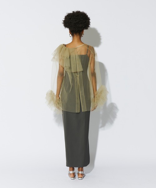blooming tulle dress ブルーミングチュールドレス（ドレス