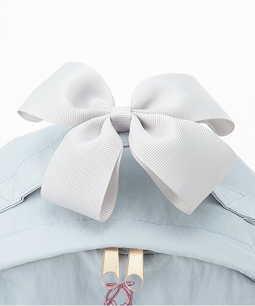 petit main（プティマイン）の「トゥシューズ刺しゅうフリルリュック（バックパック/リュック・キッズ・ネイビー/ライトピンク/ライトブルー・F）」の11枚目の写真