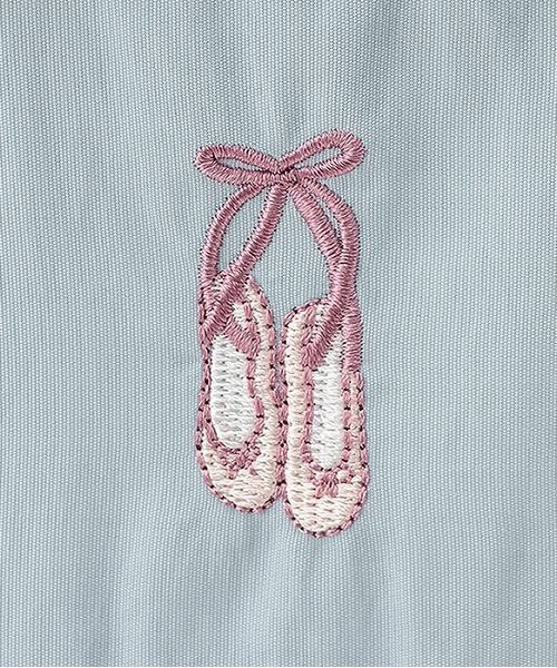 petit main（プティマイン）の「トゥシューズ刺しゅうフリルリュック（バックパック/リュック・キッズ・ネイビー/ライトピンク/ライトブルー・F）」の9枚目の写真