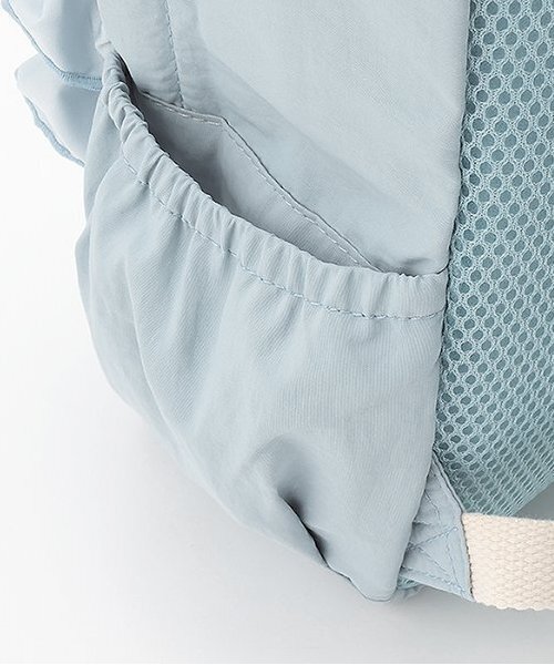 petit main（プティマイン）の「トゥシューズ刺しゅうフリルリュック（バックパック/リュック・キッズ・ネイビー/ライトピンク/ライトブルー・F）」の7枚目の写真