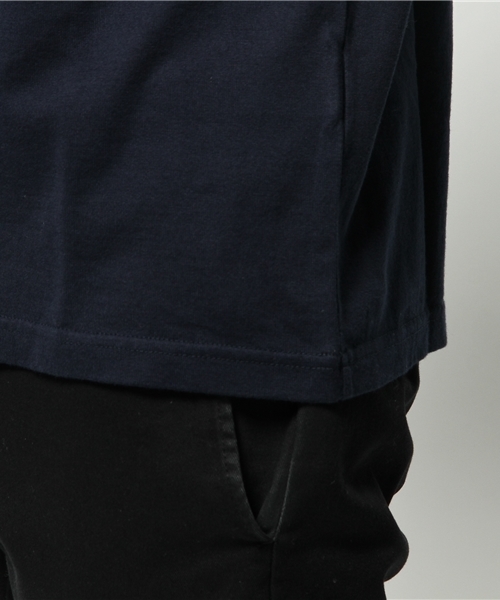 BEAMS(ビームス)の「BEAMS / カットオフ Vネック TEE(Tシャツ/カットソー・メンズ・ホワイト系その他/ブラック系その他/ネイビー・X-LARGE/MEDIUM/LARGE/SMALL)」の9枚目の写真