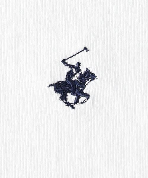 Right-on(ライトオン)の「BEVERLY HILLS POLO CLUB(ビバリーヒルズポロクラブ)ワンポイントTシャツ(Tシャツ/カットソー・メンズ・ブラック/ホワイト・M/L/S/XL)」の12枚目の写真