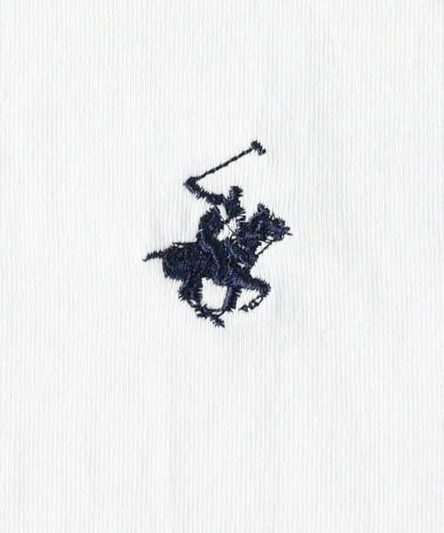 Right-on(ライトオン)の「BEVERLY HILLS POLO CLUB(ビバリーヒルズポロクラブ)ワンポイントTシャツ(Tシャツ/カットソー・メンズ・ブラック/ホワイト・M/L/S/XL)」の5枚目の写真