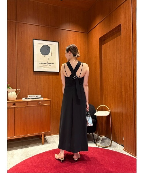 COLUMN(コラム)の「COLUMN / ベルトディテールマキシワンピース<PERMANENT>(ワンピース・レディース・ブラウン/ブラック・38/36)」の12枚目の写真