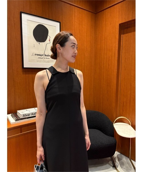 COLUMN(コラム)の「COLUMN / ベルトディテールマキシワンピース<PERMANENT>(ワンピース・レディース・ブラウン/ブラック・38/36)」の13枚目の写真