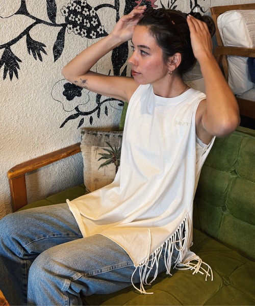 ROXY（ロキシー）の「LABYRINTH TOPS /ロキシーサイドフリンジ