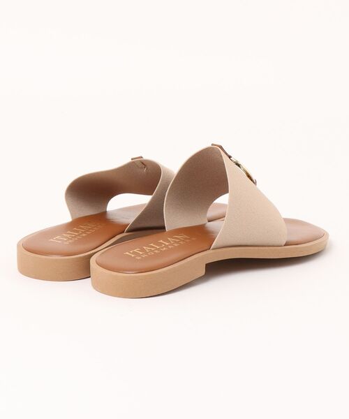 ITALIAN SHOEMAKERS（イタリアンシューメーカー）の「【ITALIAN SHOEMAKERS】メタルモチーフトングサンダル(952323)（サンダル・レディース・ネイビー/ライトベージュ/オレンジ/グリーン・35/36/37/38）」の7枚目の写真