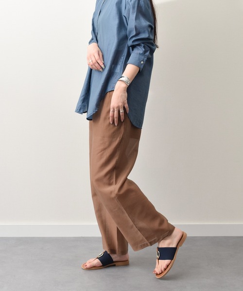 ITALIAN SHOEMAKERS（イタリアンシューメーカー）の「【ITALIAN SHOEMAKERS】メタルモチーフトングサンダル(952323)（サンダル・レディース・ネイビー/ライトベージュ/オレンジ/グリーン・35/36/37/38）」の11枚目の写真