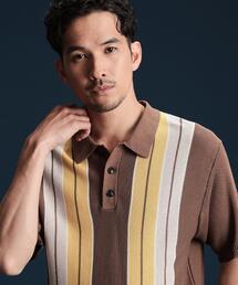 イエローストライプポロシャツ ミズノ（MIZUNO） ポロシャツ サイバーイエロー S ｜ 通販 通信