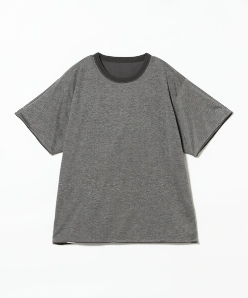 B:MING by BEAMS（ビーミングバイビームス）の「【別注】AIRTOWNE MILLS / リバーシブル Tシャツ（Tシャツ/カットソー・メンズ・ネイビー/チャコールグレー・XL/S/L/M）」の12枚目の写真