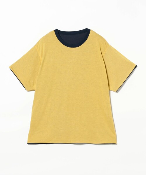 B:MING by BEAMS（ビーミングバイビームス）の「【別注】AIRTOWNE MILLS / リバーシブル Tシャツ（Tシャツ/カットソー・メンズ・ネイビー/チャコールグレー・XL/S/L/M）」の17枚目の写真