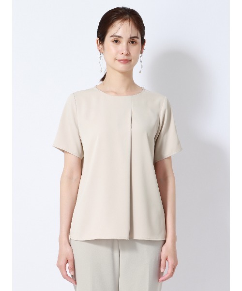 PERFORMANCE BLOUSE アシンメトリーブラウス 半袖
