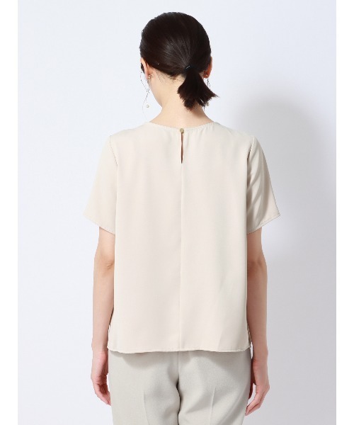 マルゥ／UVカット アシンメトリーレイヤードブラウス ホワイト 白 MARW UNITED ARROWS（マルゥ ユナイテッドアローズ）の「＜MARW