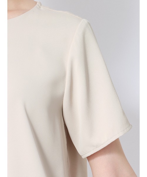 PERFORMANCE BLOUSE アシンメトリーブラウス 半袖