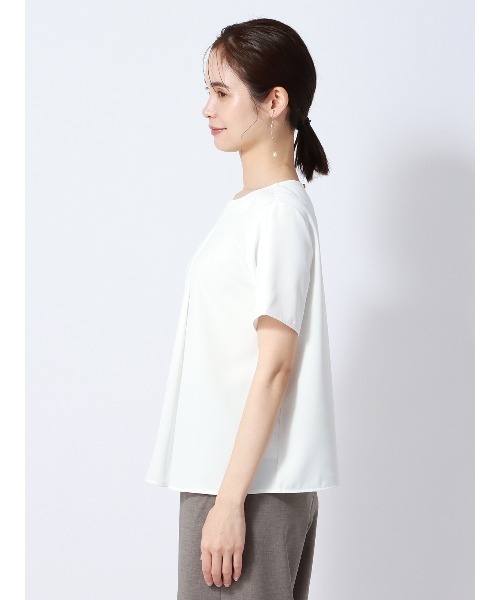 シャツ+ブラウス(半袖+袖なし) le.ema balloon sleeve blouse ELENDEEK ブラウス シャツ ハーフオーガンザスリーブブラウス