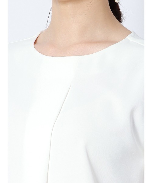 PERFORMANCE BLOUSE アシンメトリーブラウス 半袖