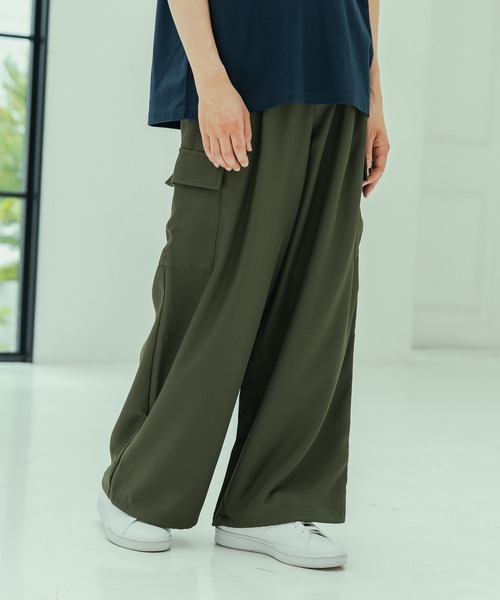 LAKOLE(ラコレ)の「カーゴトラウザー / 491573(カーゴパンツ・メンズ・ブラック/カーキ/ホワイト・MEDIUM/LARGE)」の3枚目の写真