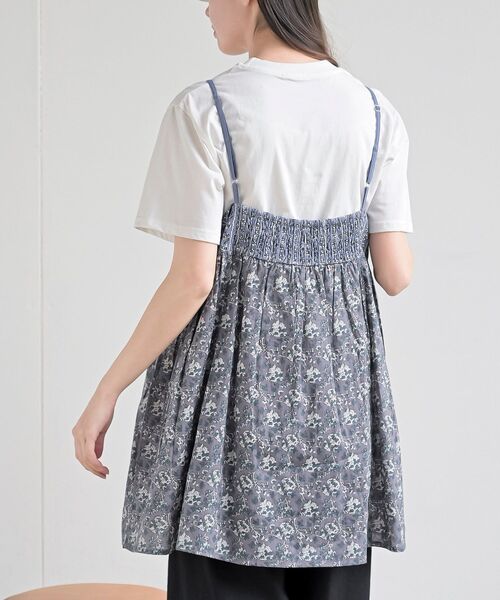 rps(アールピーエス)の「プリントキャミTシャツアンサンブル(アンサンブル・レディース・サックスブルー/イエロー/グレー/グリーン・フリー)」の14枚目の写真