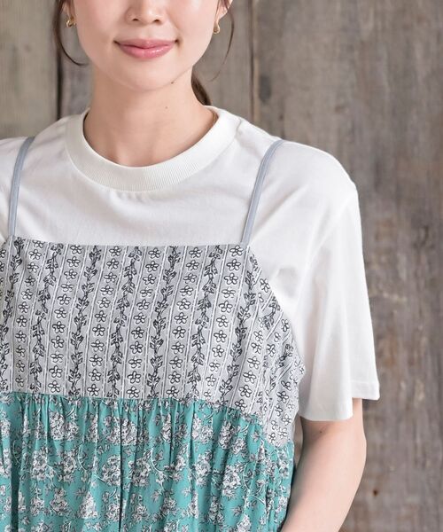 rps(アールピーエス)の「プリントキャミTシャツアンサンブル(アンサンブル・レディース・サックスブルー/イエロー/グレー/グリーン・フリー)」の20枚目の写真