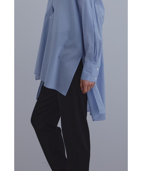 ルフィル 　トリアセオーガンジーシャツ ◇トリアセオーガンジー（シャツ/ブラウス）｜LE PHIL（ルフィル