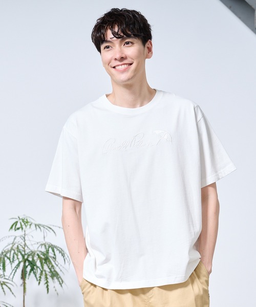 Arnold Palmer(アーノルドパーマー)の「シェア ピグメント グラフィック Tシャツ(Tシャツ/カットソー・レディース・チャコールグレー/アイボリー/マスタード・XS/L/M/S/LL)」の8枚目の写真