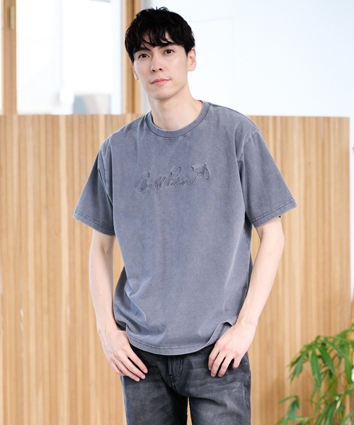 Arnold Palmer(アーノルドパーマー)の「シェア ピグメント グラフィック Tシャツ(Tシャツ/カットソー・レディース・チャコールグレー/アイボリー/マスタード・XS/L/M/S/LL)」の12枚目の写真