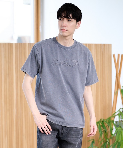 Arnold Palmer(アーノルドパーマー)の「シェア ピグメント グラフィック Tシャツ(Tシャツ/カットソー・レディース・チャコールグレー/アイボリー/マスタード・XS/L/M/S/LL)」の13枚目の写真