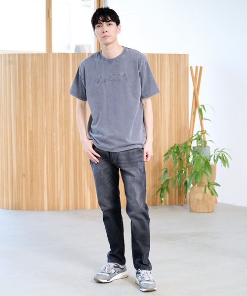 Arnold Palmer(アーノルドパーマー)の「シェア ピグメント グラフィック Tシャツ(Tシャツ/カットソー・レディース・チャコールグレー/アイボリー/マスタード・XS/L/M/S/LL)」の14枚目の写真