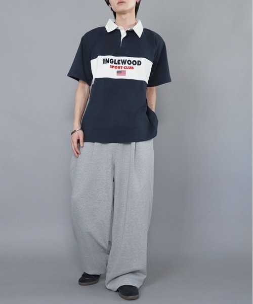 スタッド・フランセ・パリ ラガーシャツ ラグビー  ユニフォーム  Y2K rgj33983wc.jpg