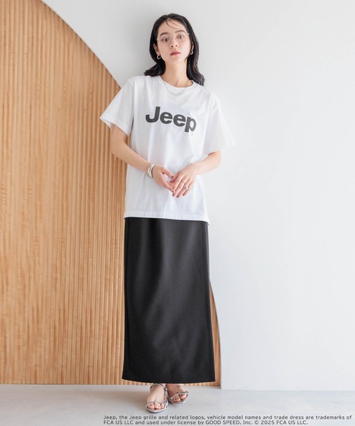 LOWRYS FARM(ローリーズファーム)の「ジープTEE 497230(Tシャツ/カットソー・レディース・チャコールグレー/オフホワイト/その他19/ベージュ・FREE)」の8枚目の写真