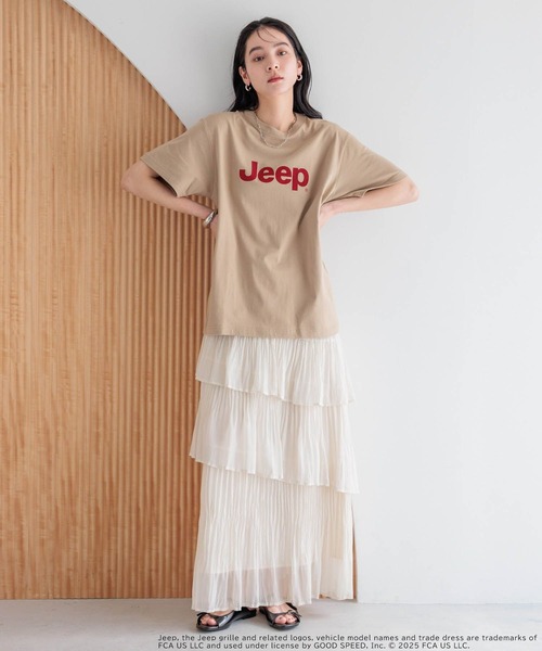 LOWRYS FARM(ローリーズファーム)の「ジープTEE 497230(Tシャツ/カットソー・レディース・チャコールグレー/オフホワイト/その他19/ベージュ・FREE)」の11枚目の写真