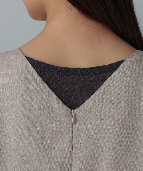 GLOBAL WORK（グローバルワーク）の「MATINEE LINE/リネンライクオールインワン/495654（つなぎ/オールインワン・レディース・ブラウン/アイボリー/ブラック・REGULAR/SHORT）」の11枚目の写真