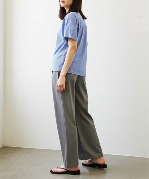 MAGASIN DE MODE Chou Chou(マガジンデモードシュシュ)の「【MAGASIN DE MODE Chou Chou】ストラップビーチサンダル KNF-TP※(サンダル・レディース・アイボリー/ブラック・37/36/39/38)」の20枚目の写真