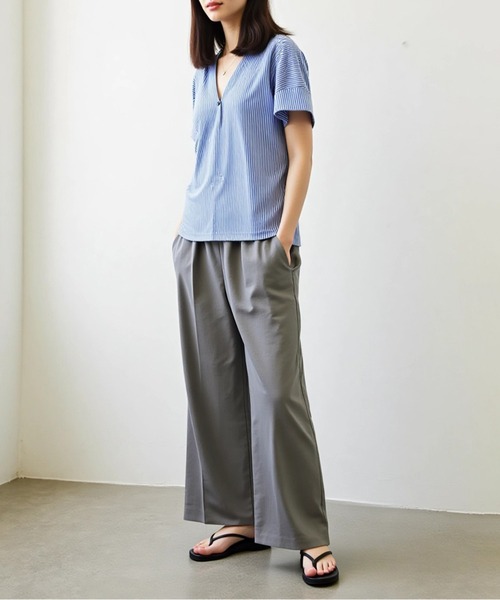 MAGASIN DE MODE Chou Chou(マガジンデモードシュシュ)の「【MAGASIN DE MODE Chou Chou】ストラップビーチサンダル KNF-TP※(サンダル・レディース・アイボリー/ブラック・37/36/39/38)」の21枚目の写真